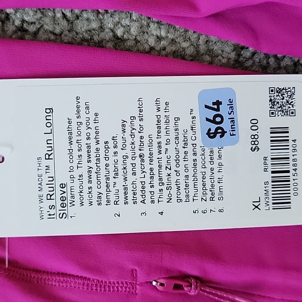 Lululemon Pink Top - Picture 2 of 6